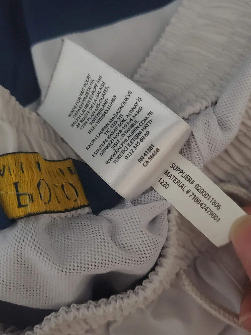 Polo Ralph Lauren Swim Trunk Shorts Mens Small Surf Beach Ivy League Swimwear